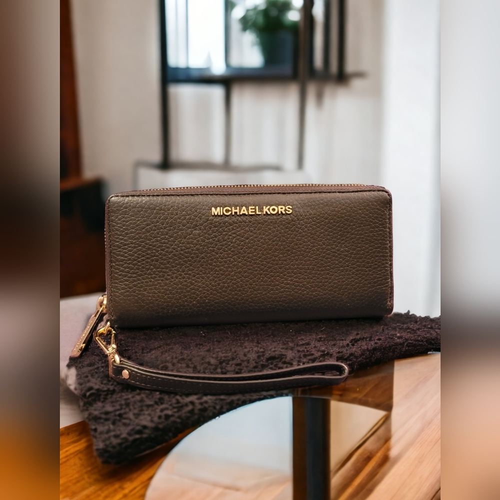 Michael Kors jet set wallet black - Picture 3 of 13